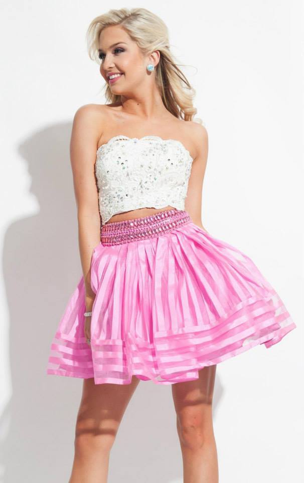 Crop Top Pageant Dress