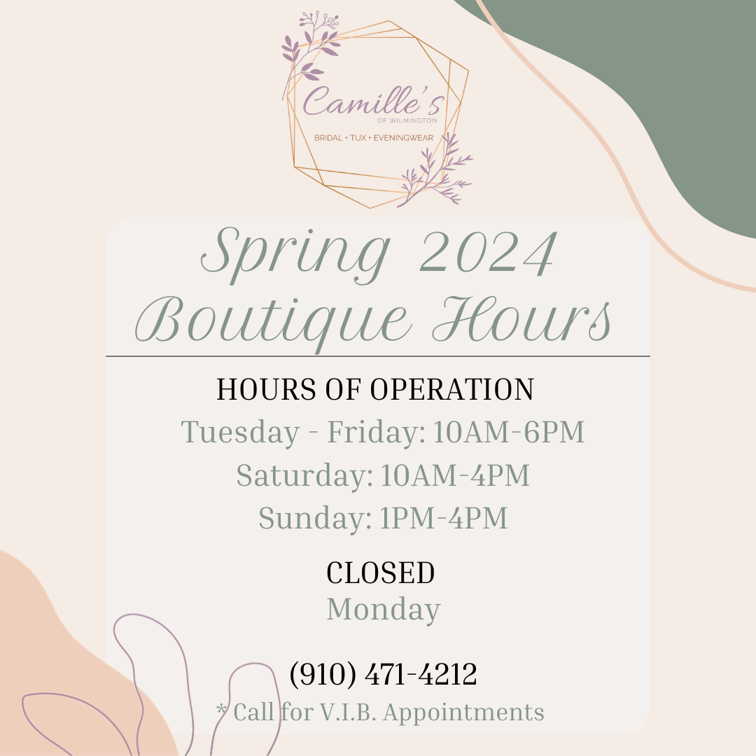 2024 Spring Hours of Operation