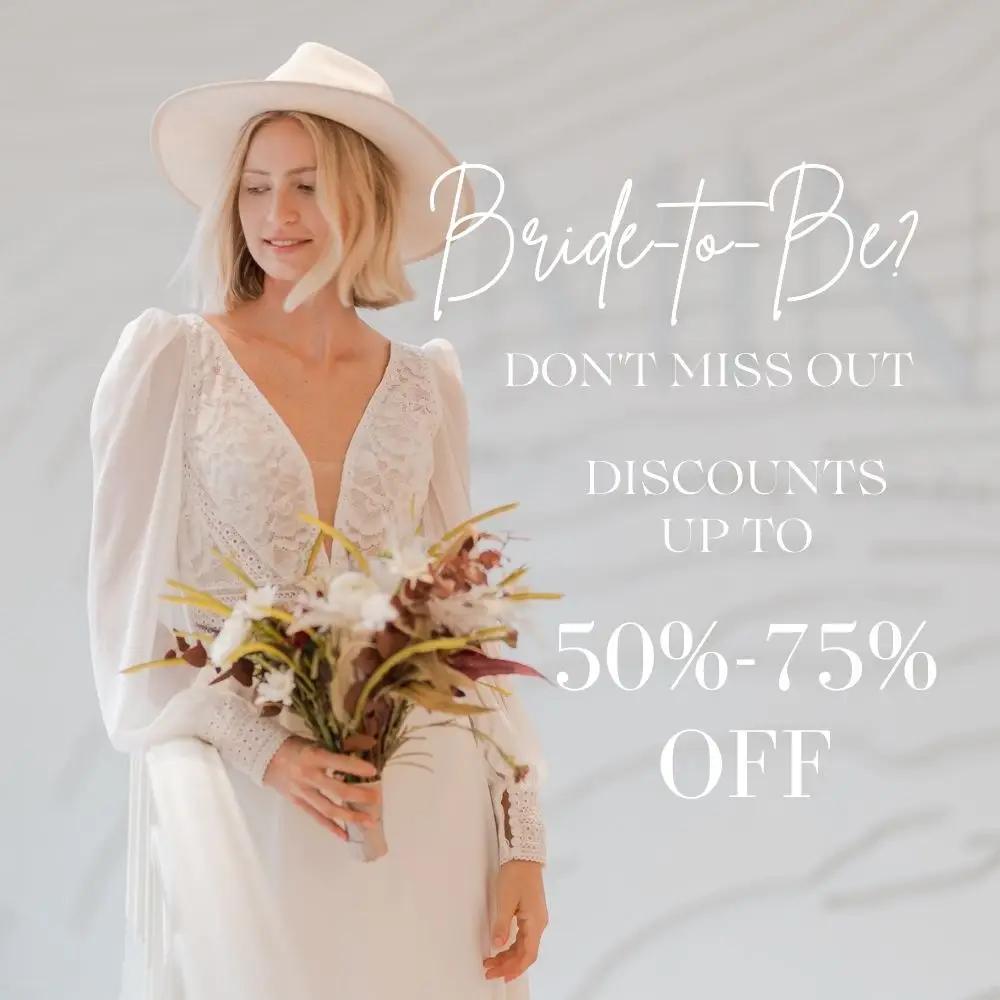 National Bridal Sale 2024. Desktop Image