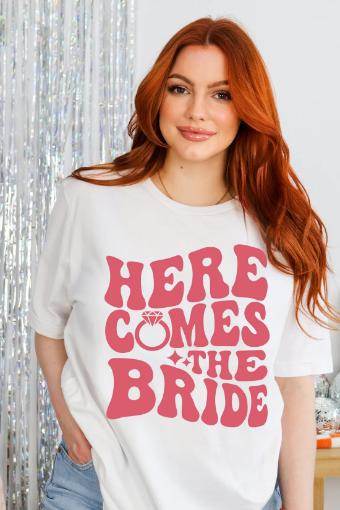 Heirloom Bridal Style #Here Comes the Bride Shirt #0 thumbnail