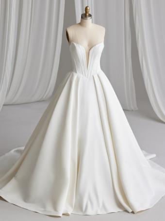Maggie Sottero Style #DERRICK #3 Ivory (gown with Natural Illusion) thumbnail