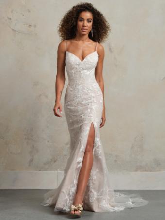 Rebecca Ingram Style #NICOLETTE (24RN821A01) #3 Ivory over Blush (gown with Natural Illusion) thumbnail