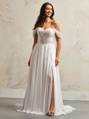 Rebecca Ingram Style #BLAKE (24RS815A01) #5 Ivory (gown with Ivory Illusion) thumbnail