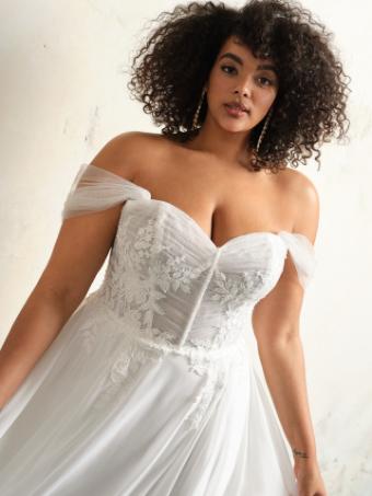 Rebecca Ingram Style #BLAKE (24RS815A01) #1 Ivory (gown with Ivory Illusion) thumbnail