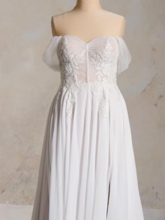 Rebecca Ingram Style #BLAKE (24RS815A01) #4 Ivory (gown with Ivory Illusion) thumbnail