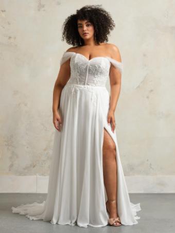 Rebecca Ingram Style #BLAKE (24RS815A01) #0 Ivory (gown with Ivory Illusion) thumbnail