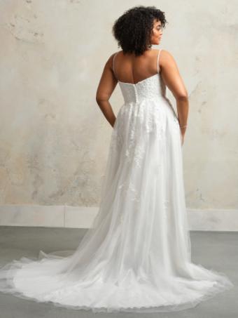 Rebecca Ingram Style #CATHERINE (24RS791B01 - Lined bodice) #2 Ivory/Silver Accent (gown with Ivory Illusion) thumbnail