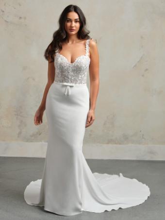 Rebecca Ingram Style #CECILIA (24RS789A01) #5 Ivory (gown with Natural Illusion) thumbnail