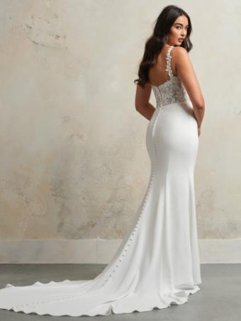 Rebecca Ingram Style #CECILIA (24RS789A01) #1 Ivory (gown with Natural Illusion) thumbnail