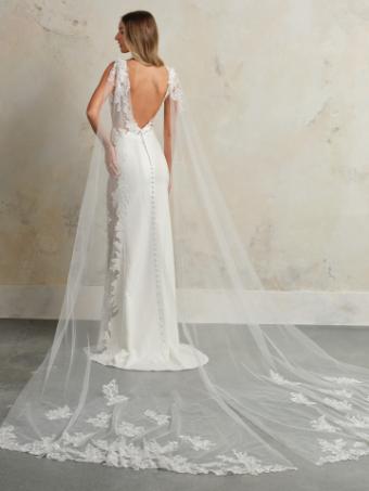 Maggie Sottero Style #NAVI #5 Ivory (gown with Natural Illusion) thumbnail