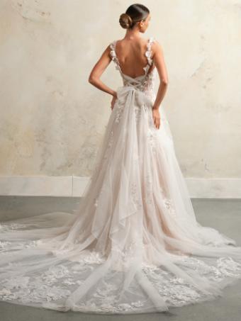 Sottero and Midgley Style #WICKLOW #2 Ivory over Blush (gown with Natural Illusion) thumbnail