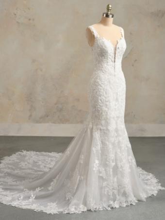 Maggie Sottero Style #ZETA #0 Ivory over Soft Blush (gown with Ivory illusion) thumbnail