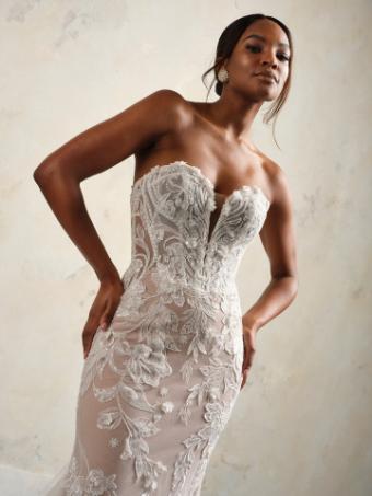 Sottero and Midgley Style #NYJAH #2 Ivory over Soft Blush (gown with Ivory illusion) thumbnail