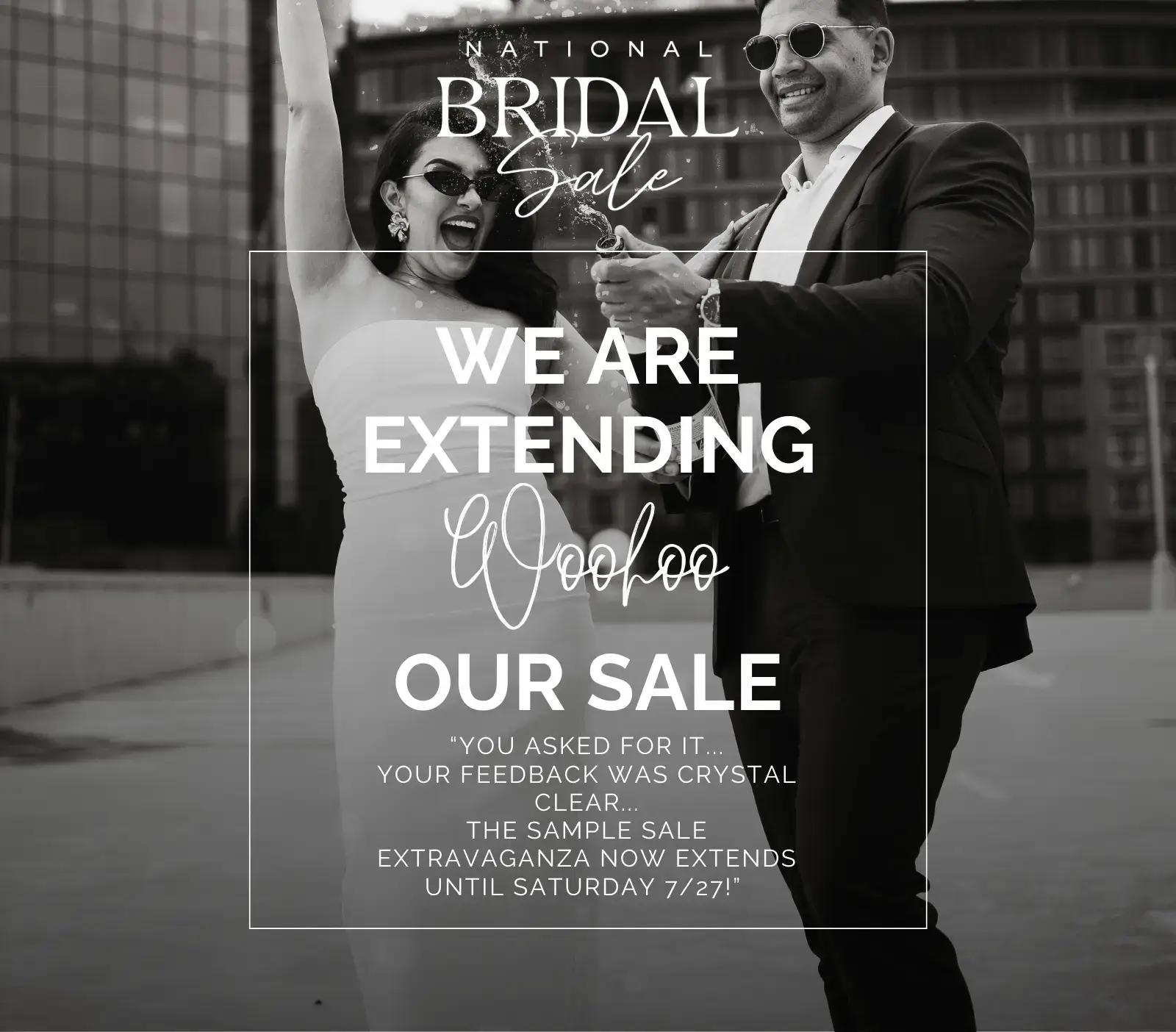 National Bridal Sale Mobile Banner